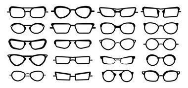 Various sunglasses, glasses.  clipart