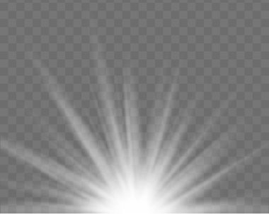 Beyaz ışık güneşi.