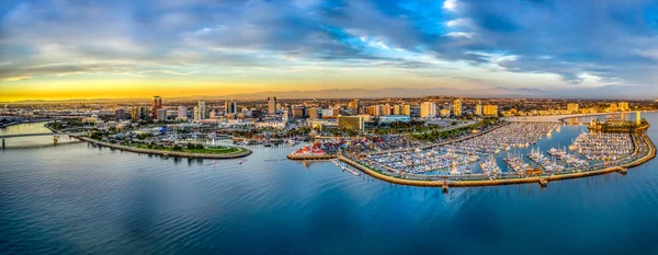 Panoramic View City Long Beach California — Stock Photo, Image