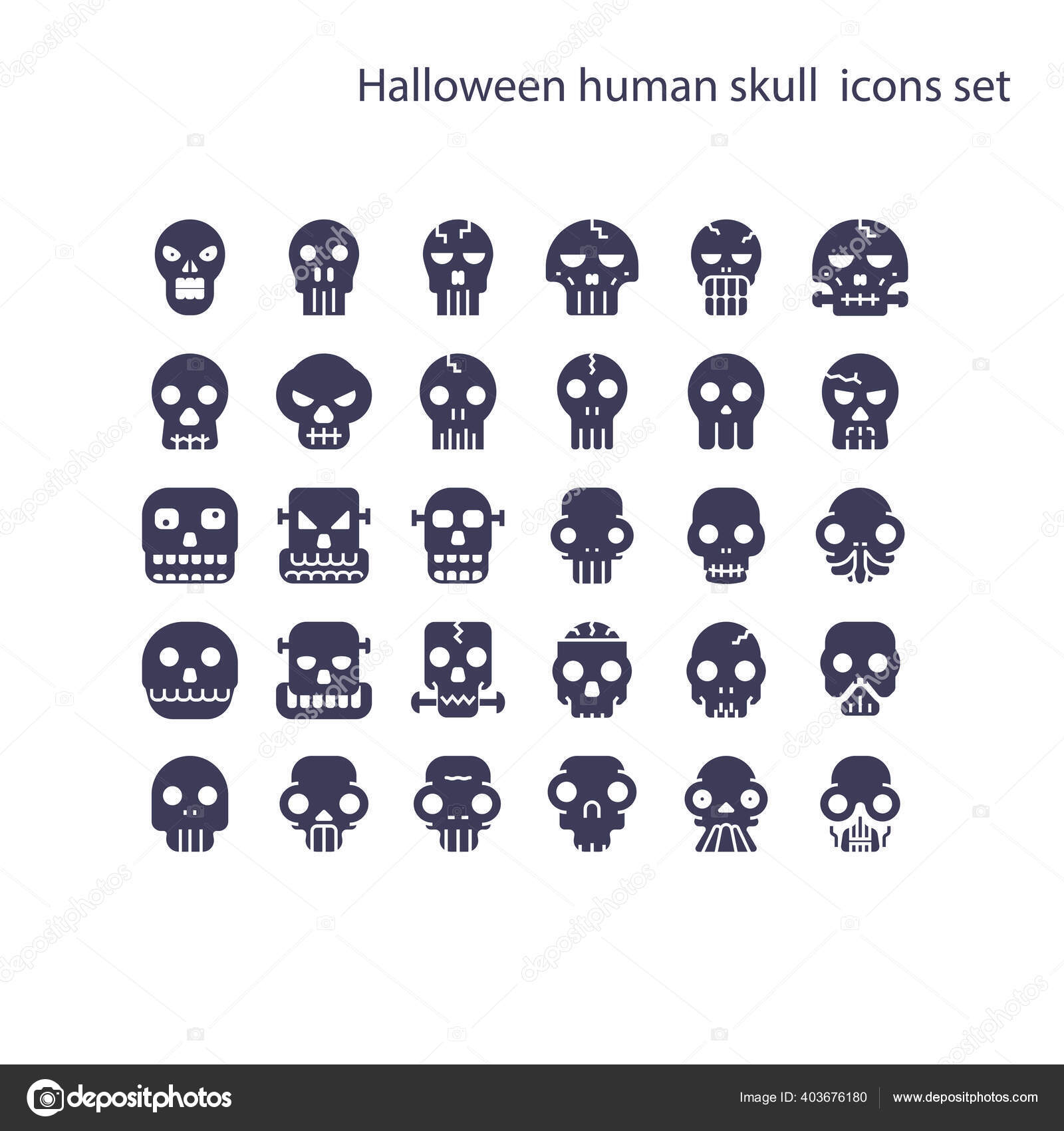 Glitch Ghost Face Halloween Trick Or Treat Graphic Illustration