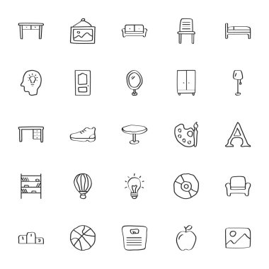 El Çizimi Çizim Biçimi Düzenlenebilir Satır Simgelerini Ayarla 