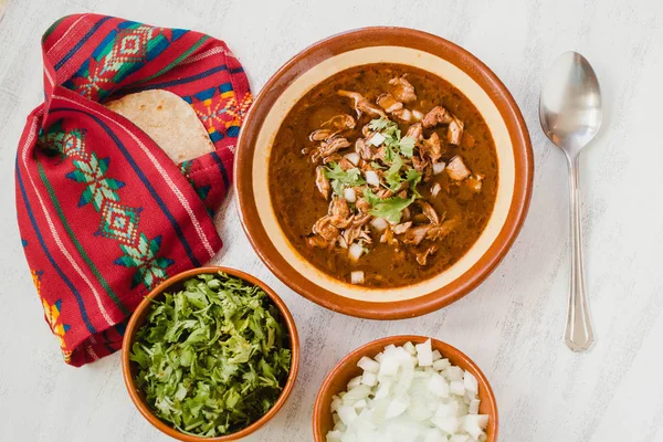 Birria Res Plato Mexicano Típico Las Celebraciones Guiso Cabra Cordero —  Fotos de Stock