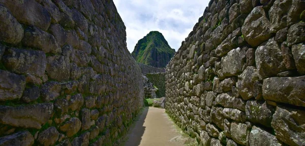 Reisen Peru Steine Wolken Und Himmel — Stockfoto