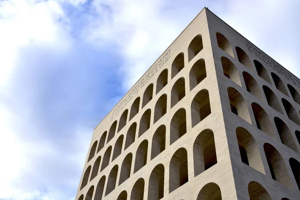 Roma Italia Marzo 2019 Esquina Del Edificio Del Palazzo Della —  Fotos de Stock
