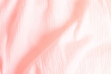 Arkaplan olarak kayısı renkli yumuşak kumaş