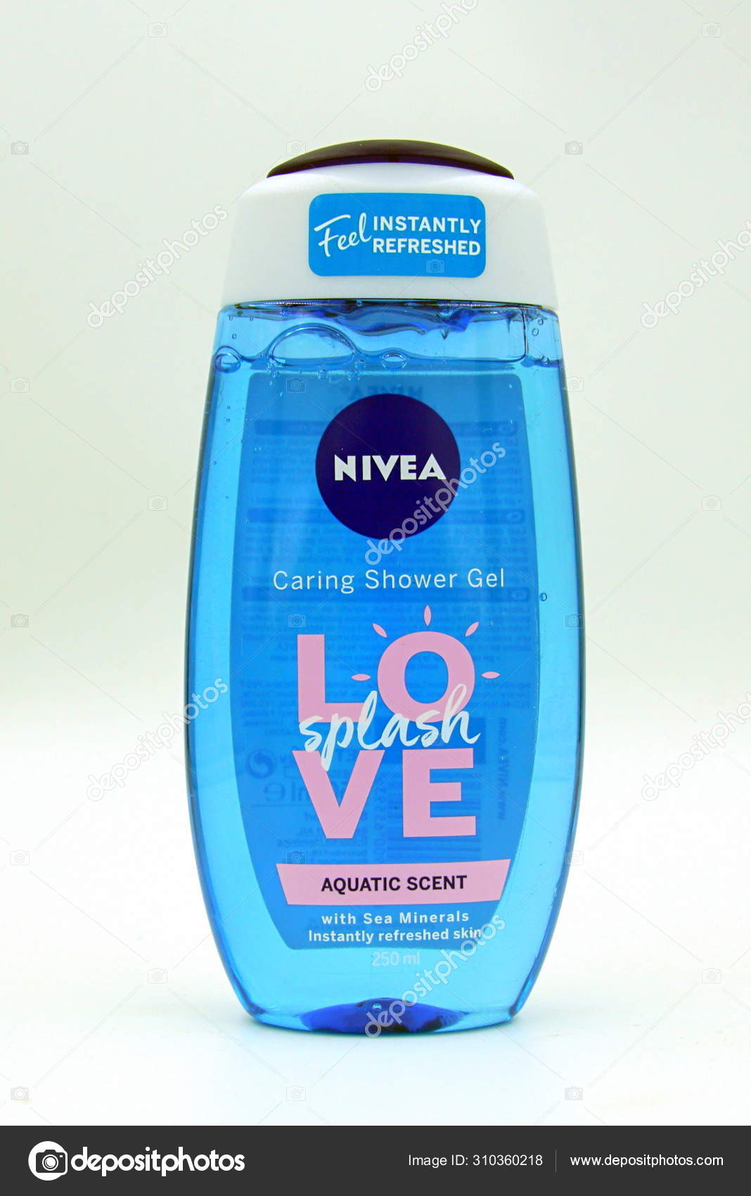 nivea love splash shower gel
