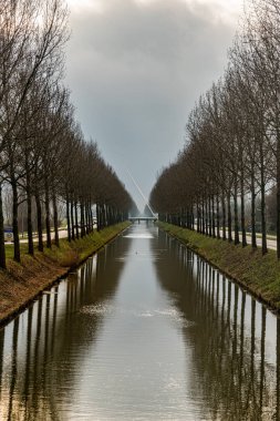 Sonbahar ışığında suda yansımaları ile Sonbahar resimleri