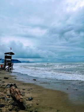 Karadeniz sahil manzarası