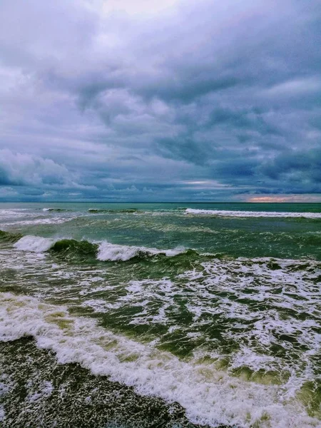 Widok Wybrzeże Morza Czarnego — Zdjęcie stockowe