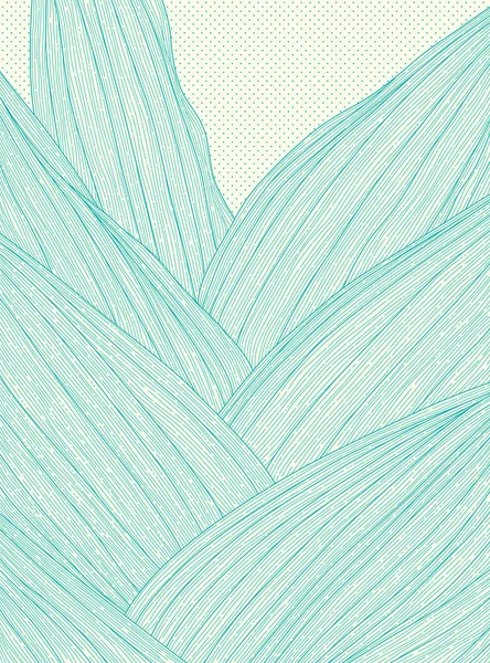 Vector fondo abstracto con patrón de hoja — Vector de stock