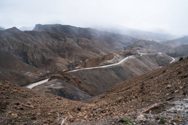 Etna, Sicilya 'da Krater Volkanı 