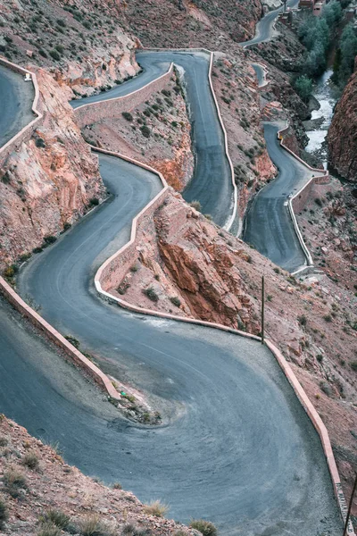 城市道路的航拍图 — 图库照片