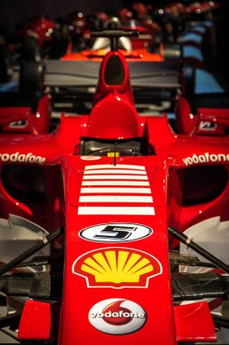 Formula 1 arabası, Ferrar müzede. 