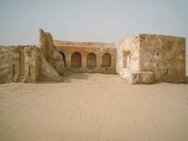 Tatooine Mos Espa Tunezja Zestaw Gwiezdnych Wojen Luke Skywalker Dart — Zdjęcie stockowe