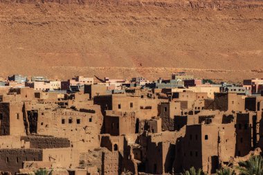 Tinghir vilayeti, Fas. Ouarzazate yakınlarında küçük güzel bir kasaba.