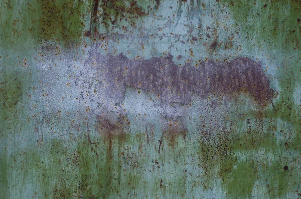 Verde Aquarela Textura Metal Fundo Pintado Mão — Fotografia de Stock