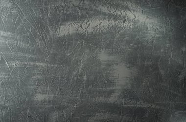 kaba fırça koyu gri beton arka plan ile boyalı