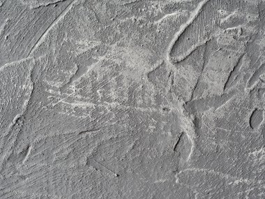 gri kötü boyalı beton doku