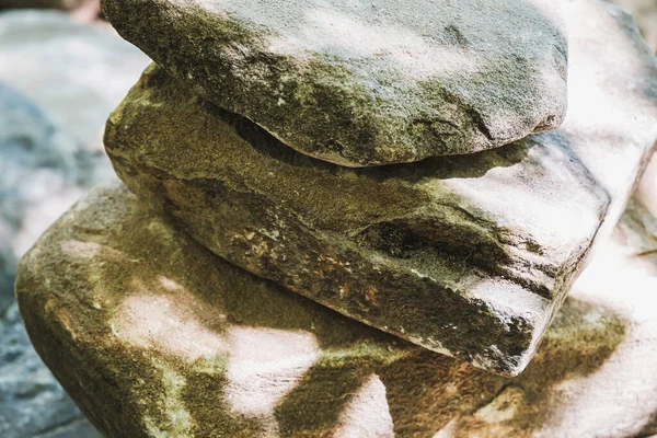 Pilha Pedra Zen Com Pedras Equilibradas Pedras Equilíbrio Pilha Rochas — Fotografia de Stock