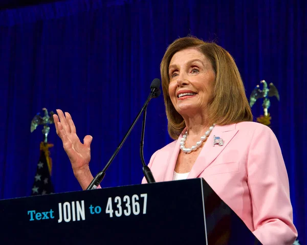 San Francisco August 2019 Speaker House Nancy Pelosi Speaking Democratic — Stock Photo, Image