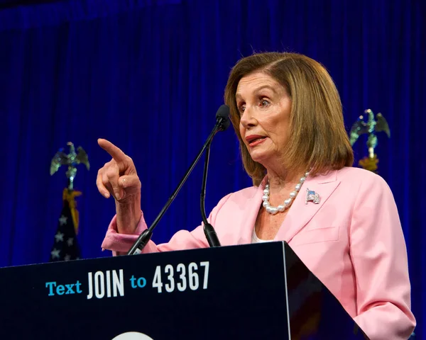 San Francisco August 2019 Speaker House Nancy Pelosi Speaking Democratic — Stock Photo, Image