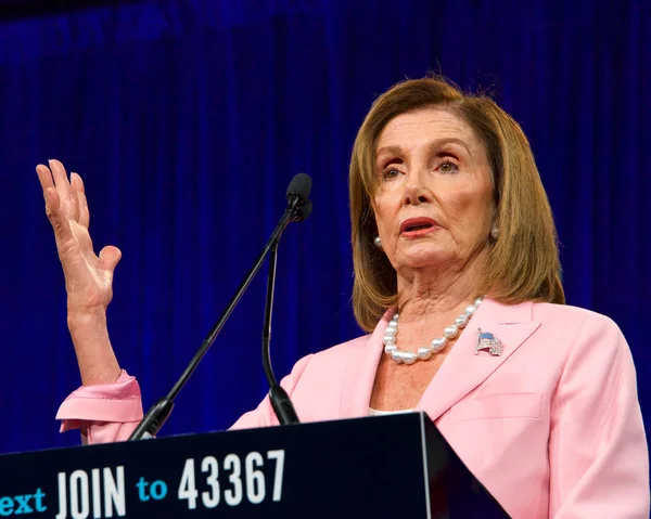 San Francisco August 2019 Speaker House Nancy Pelosi Speaking Democratic — Stock Photo, Image