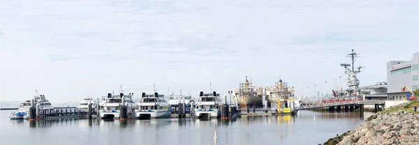 Alameda Janeiro 2019 Weta Autoridade Transporte Emergência Água Onde Ferries — Fotografia de Stock