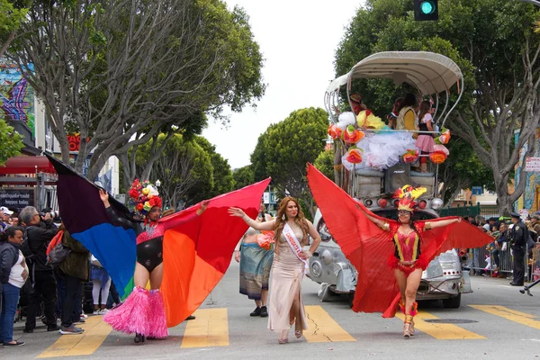 San Francisco Mayo 2019 Participantes Identificados 41º Desfile Anual Del —  Fotos de Stock