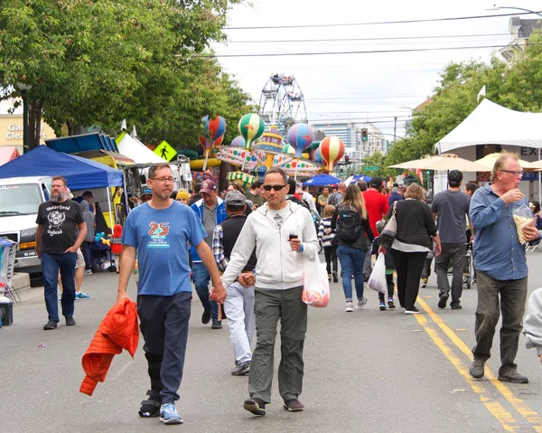 Alameda Juni 2019 Unbekannte Teilnehmer Alljährlichen Insel Marmeladenfest Auf Den — Stockfoto