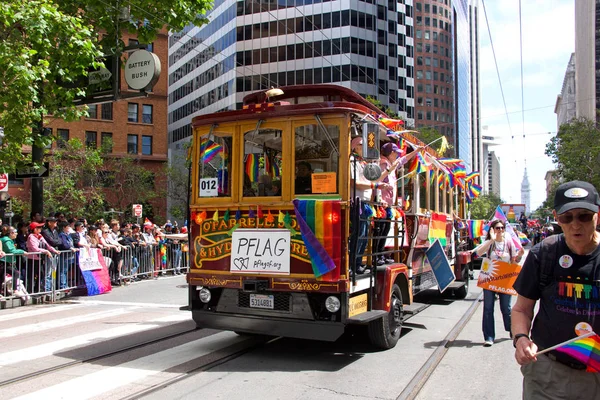 San Francisco Junho 2019 Participantes 49Th Annual Gay Pride Parade — Fotografia de Stock