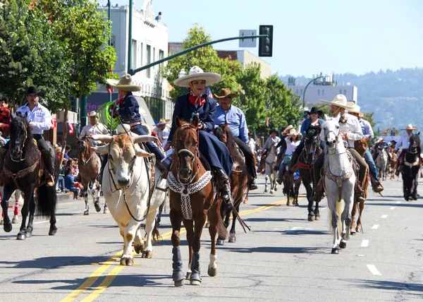 Alameda Juli 2019 Niet Geïdentificeerde Deelnemers Aan Alameda Juli Parade — Stockfoto