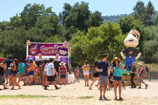 Gilroy Julio 2019 Participantes Identificados 41º Festival Anual Ajo Uno — Foto de Stock