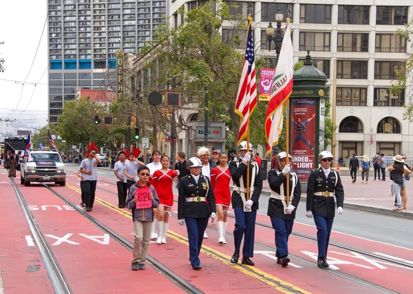San Francisco Agosto 2019 Participantes Identificados 26º Desfile Anual Pistahan — Foto de Stock