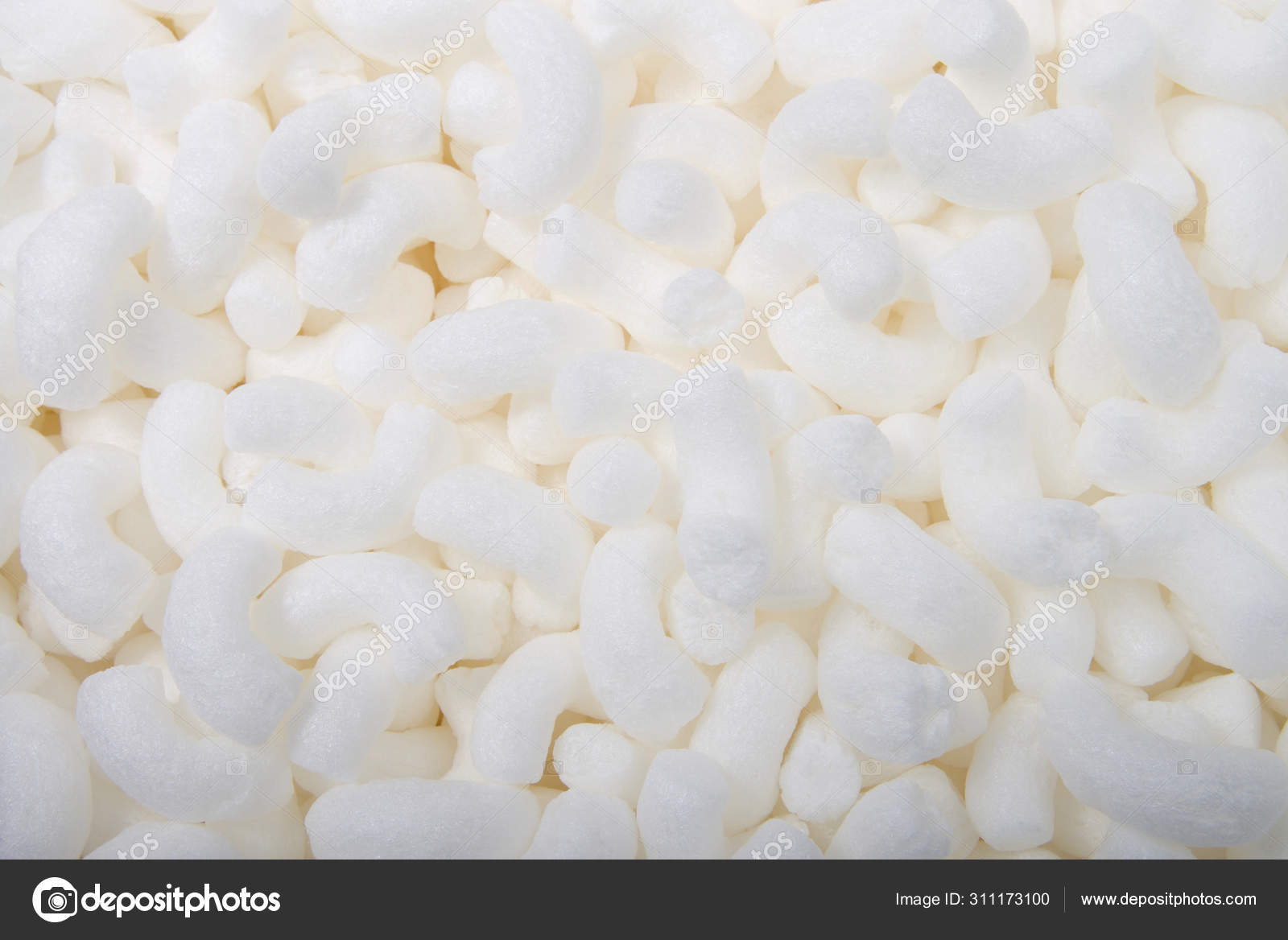 Flat Lay Biodegradable Packing Peanuts Biodegradable Packing Peanuts