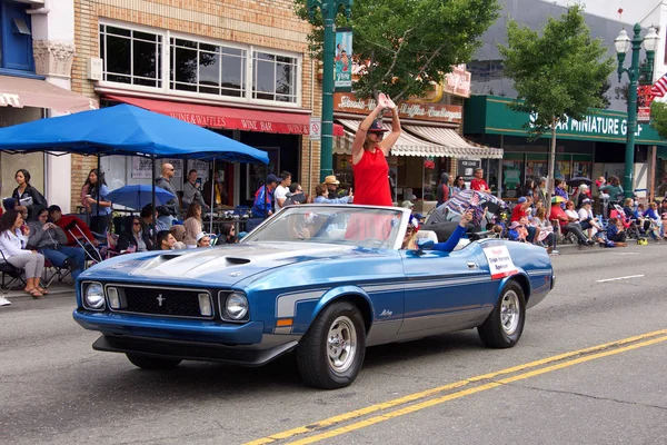 Alameda Julio 2018 Desfile Del Julio Alameda Uno Los Desfiles — Foto de Stock