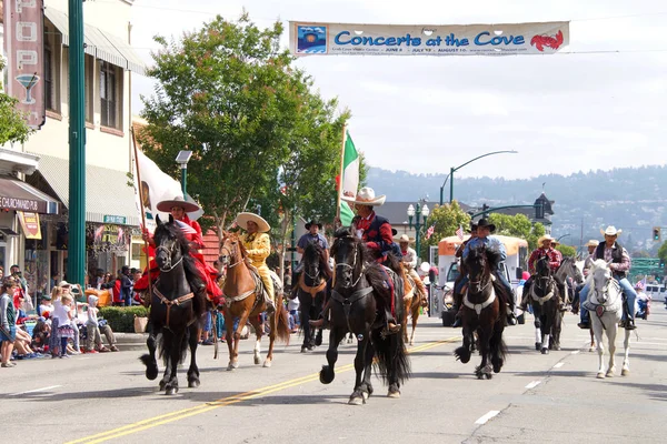 Alameda Juli 2018 Alameda Juli Parade Een Van Grootste Langste — Stockfoto