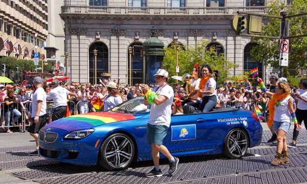 San Francisco Junio 2018 Participantes Del 48º Desfile Anual Del — Foto de Stock