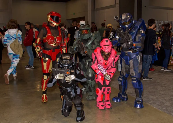 San Jose April 2018 Unidentified Participants Silicon Valley Comic Con — Stock Photo, Image