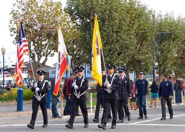 San Francisco November 2017 Unidentified Participants Honor Service Sacrifice Our — Stock Photo, Image