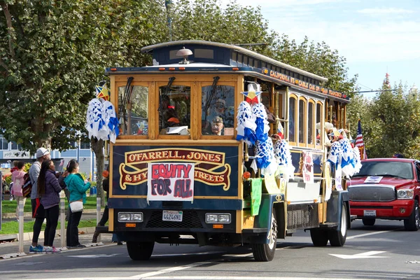 San Francisco November 2017 Unbekannte Teilnehmer Ehren Den Dienst Und — Stockfoto