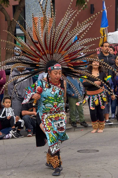 Fruitvale Outubro 2017 Participantes Não Identificados Xxix Dia Los Muertos — Fotografia de Stock