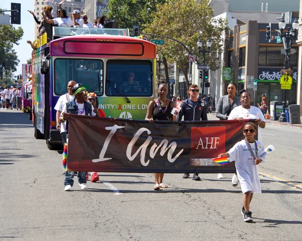 Oakland Septembre 2017 Des Participants Non Identifiés Célèbrent Oakland Gay — Photo