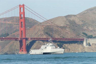 San Francisco, Ca - 11 Ekim 2019: Bağımsızlık Varyantı Lcs (Littoral Combat Ship), 39..