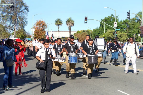 Oakland Octubre 2019 Participantes Identificados 45º Desfile Anual Vaqueros Negros — Foto de Stock