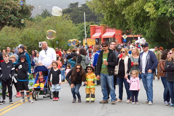 Half Moon Bay Oct 2019 Des Milliers Personnes Affluent Dans — Photo