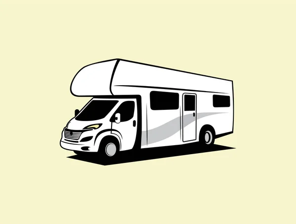 Vector Recreational Vehicle Design Eps Format Suitable Your Design Needs — Stock Vector