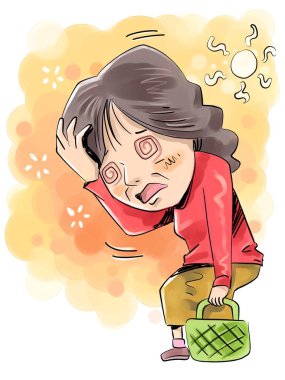 Yaşlı hastalıklar, büyükannenin başı dönüyor..