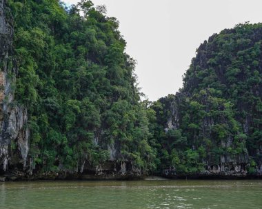 Farklı ve güzel, ıssız adalar Denizi Tayland