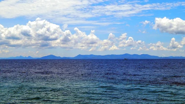 Cielo Hermoso Mar Phuket — Foto de Stock