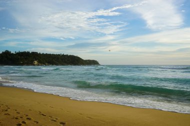 Tayland 'ın Phuket adasındaki kumsal